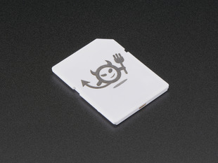 Electric Imp - SD card with devil icon