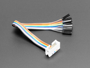 10-pin IDC Socket Rainbow ribbon to sockets Breakout Cable