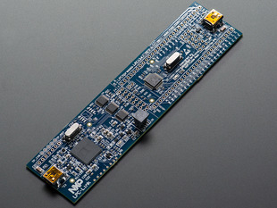 Angled shot of LPCXpresso LPC1347 Development Board with LPC-Link