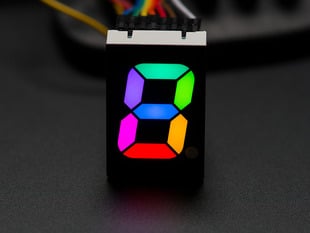 RGB 7-Segment Digit with each segment a different color