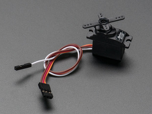 Plastic Gear Analog Feedback Micro Servo with three pin cable and one pin cable