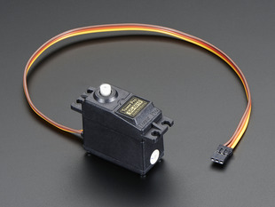 Standard hobby servo with three pin cable