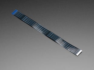 Angled shot of Flex Cable for Raspberry Pi Camera or Display - 300mm / 12".