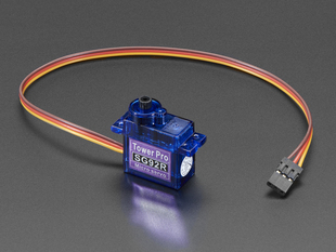 Micro servo with three pin cable
