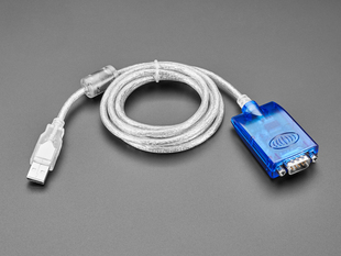USB to RS-232 DB-9 Serial Converter Cable