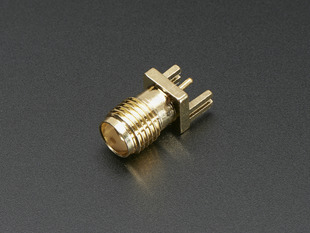 Edge-Launch SMA Connector for 0.8mm Slim PCBs