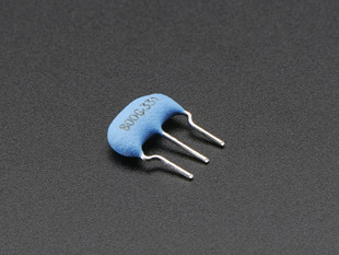 Three pin 8 MHz Ceramic Resonator