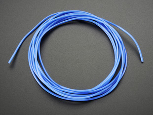 Top shot of Blue Silicone Cover Stranded wire 