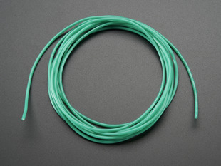 Green Silicone Cover Stranded-Core wire 