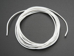White Silicone Cover Stranded-Core Wire 