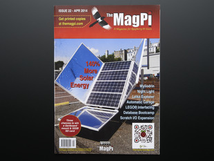 Front cover of The MagPi - Issue 22: 140% More Solar Energy.
