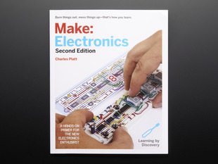 Cover of Make: Electronics Second Edition.
Author: Chris Platt