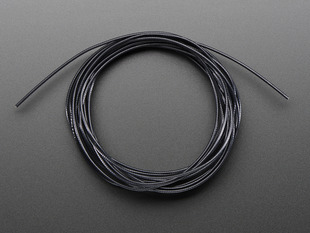 Coil of Thin RG-174/U Coaxial Cable 