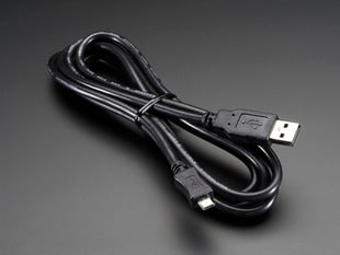 USB Cable with Type A and Micro B ends