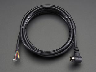 Mini-DIN cable with loose-raw wire ends.