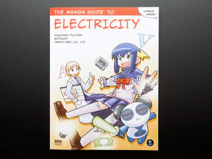 The front cover of an Electricity Anime comic book 