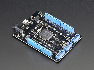 netduino 3 (.NET-programmable microcontroller) Arduino-shaped dev board with 2x5 sockets