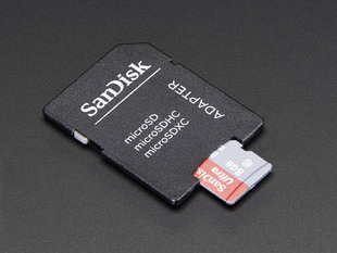 MicroSD Memory Card with SD Adapter Included