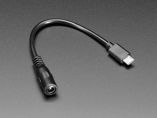 Micro USB Plug to 5.5/2.1mm DC Barrel Jack Adapter