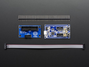 CMSIS-DAP JTAG/SWD Debug Adapter Kit with header, adapter, and SWD cable