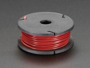 Small spool of red wire.