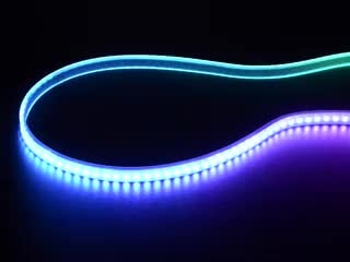 Adafruit NeoPixel Digital RGB LED Strip with all the LEDs in a rainbow