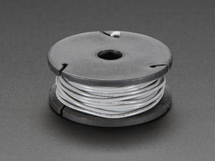 Small spool of gray wire