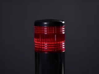 Tower Light with Red lighting up blinking