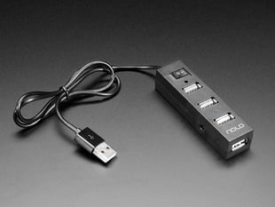 USB Mini Hub with Power Switch