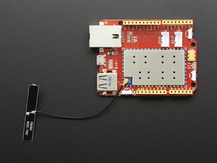 Top down view of a Seeeduino Cloud - Compatible with Arduino Yun. 