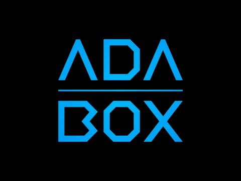 Blue Text image "ADA_BOX"