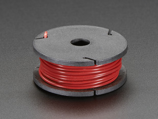 Small spool of red wire