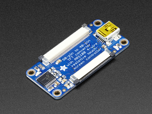 Adafruit TFT 50pin to 40pin with AR1100 Touchscreen Adapter
