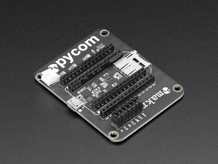 Angled shot of Expansion Board for Pycom IoT Development Boards.