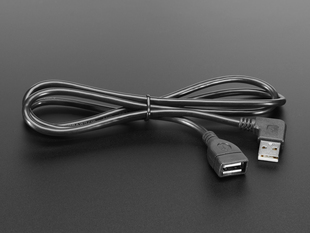 Right Angle Extension USB Cable with A Male to A Female