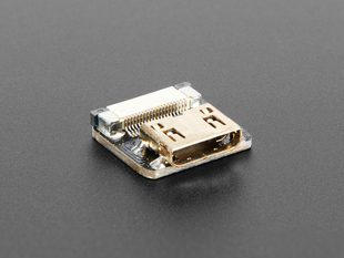 Straight Mini HDMI Socket Adapter