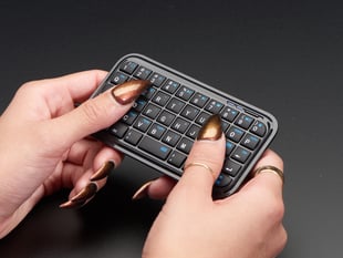 Mini Bluetooth Keyboard – Black colored