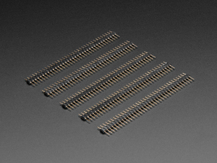 Pack of 5 of 36-pin Swiss Male Plug Headers