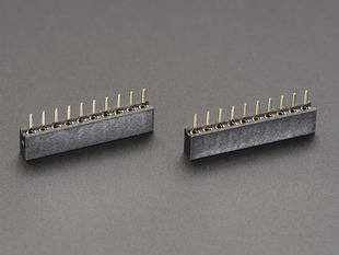 Pack of two, 2mm 10 pin Socket Headers