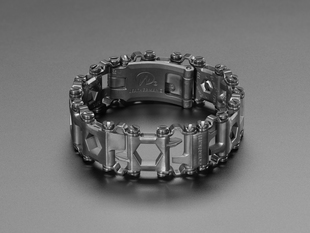 Leatherman Tread - black steel multitool bracelet 