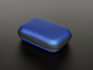 Maker-Friendly Zipper Case in Royal Blue