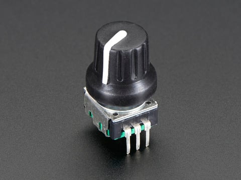 Rotary Encoder with rubbery knob