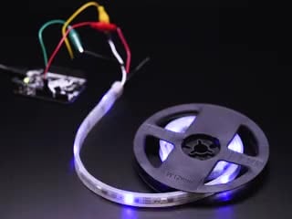 Adafruit NeoPixel UV LED Strip flickering all LEDS