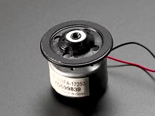 Video of a CD DVD Spindle Motor spinning.