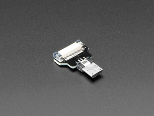 DIY USB Cable Part with Straight Micro B Plug