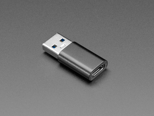 Angled shot of a shot of USB A to USB C Adapter. 
