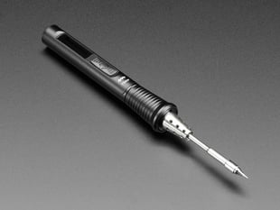 Thin Pen type soldering iron with OLED display