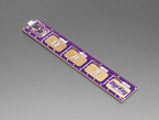 Adafruit PyRuler, a purple electronic ruler