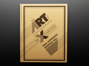 Front cover of hardback "The Art of Electronics: The X Chapters" by Horowitz & Hill