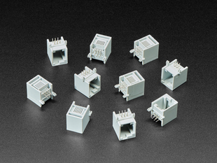 Pack of 10 RJ12 Jack Connectors - EV3/NXT LEGO Compatible